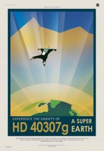 Poster - Experience the Gravity of a Super Earth